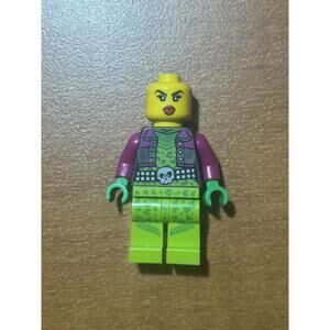 Lego Raze Stuntz Driver Minifigure Green City Town cty1328